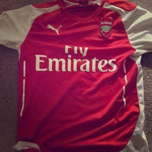 Kids arsenal soccer jersey